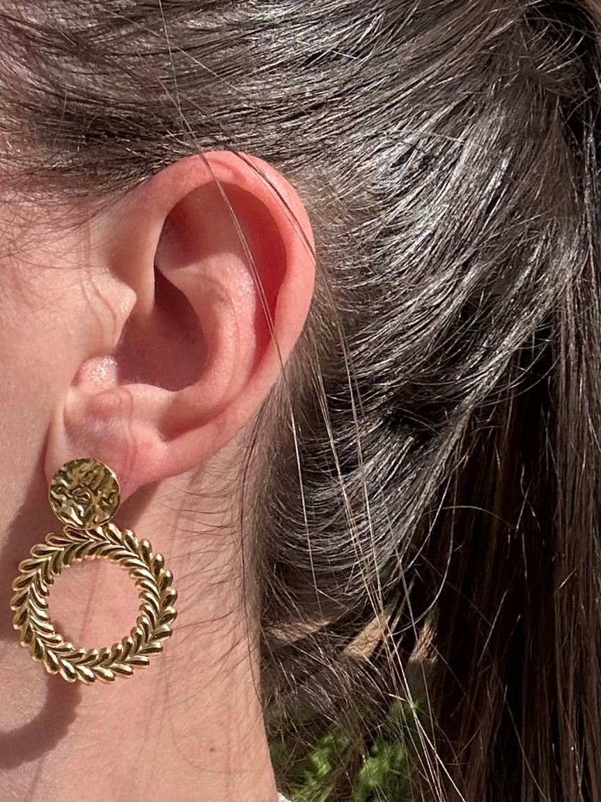 Boucles d'oreilles Margot Doré