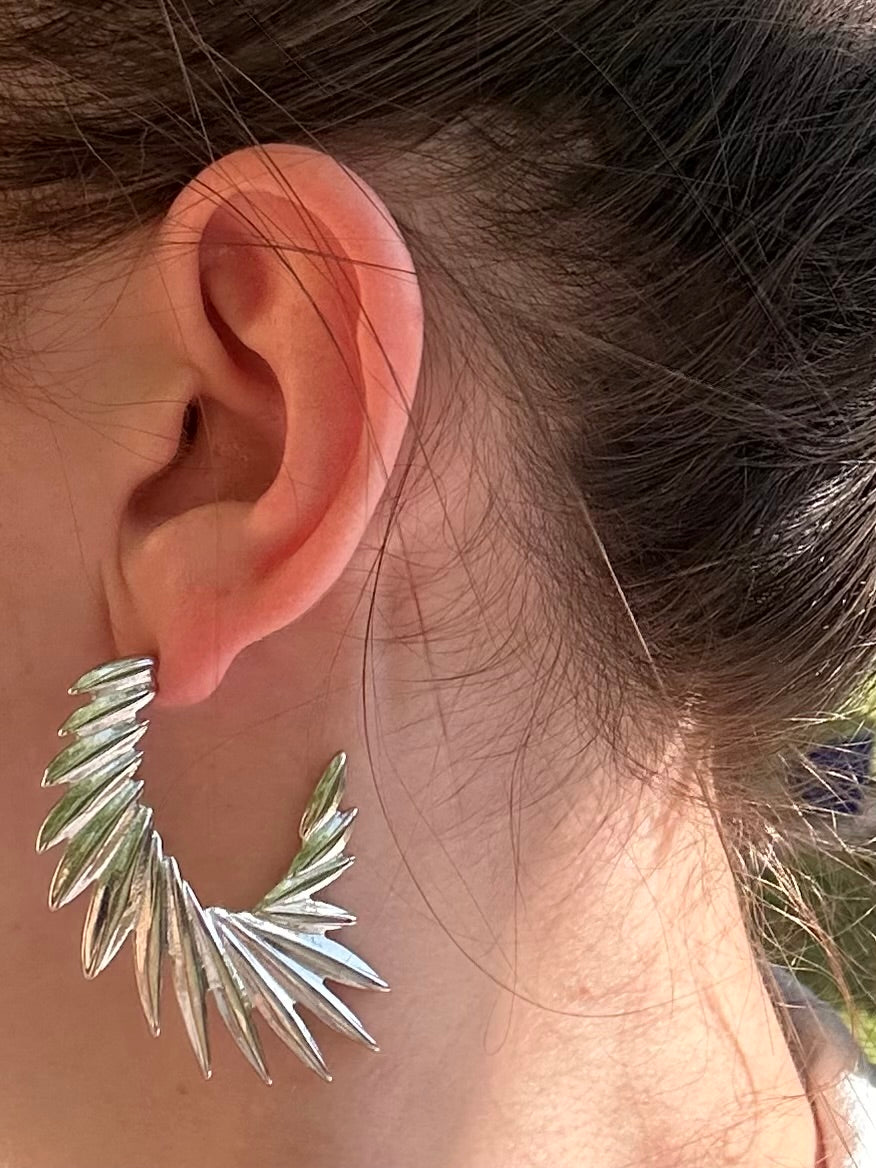 Boucles d'oreilles Angel Argenté