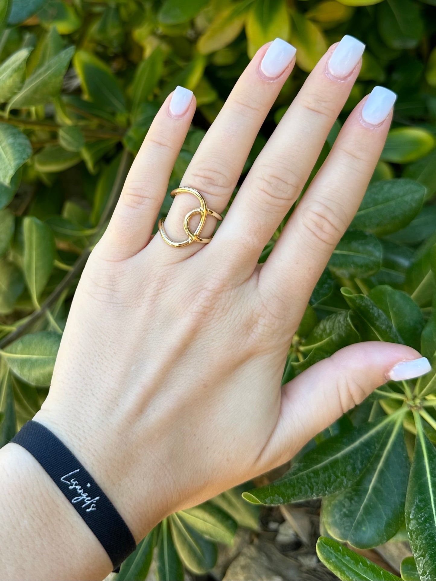 Bague Axel doré