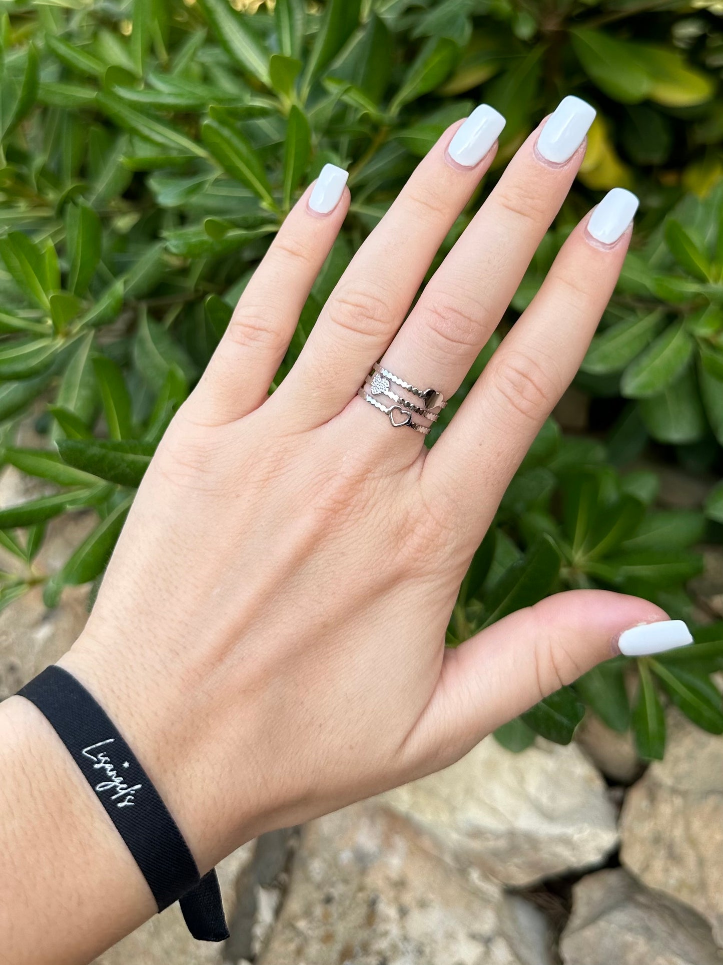 Bague Emeline argenté
