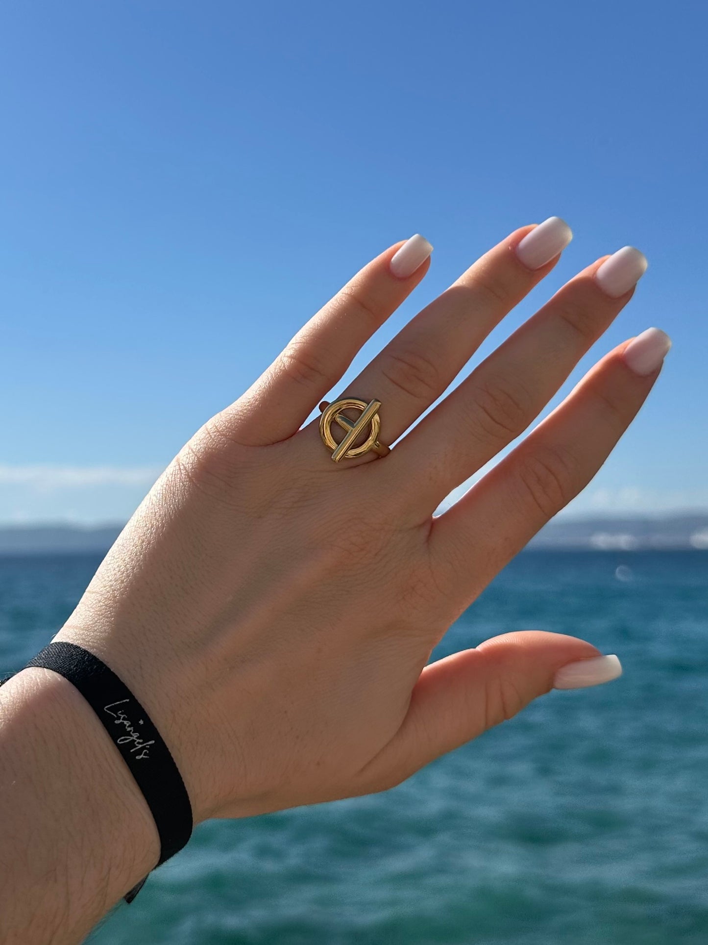 Bague Nelly doré