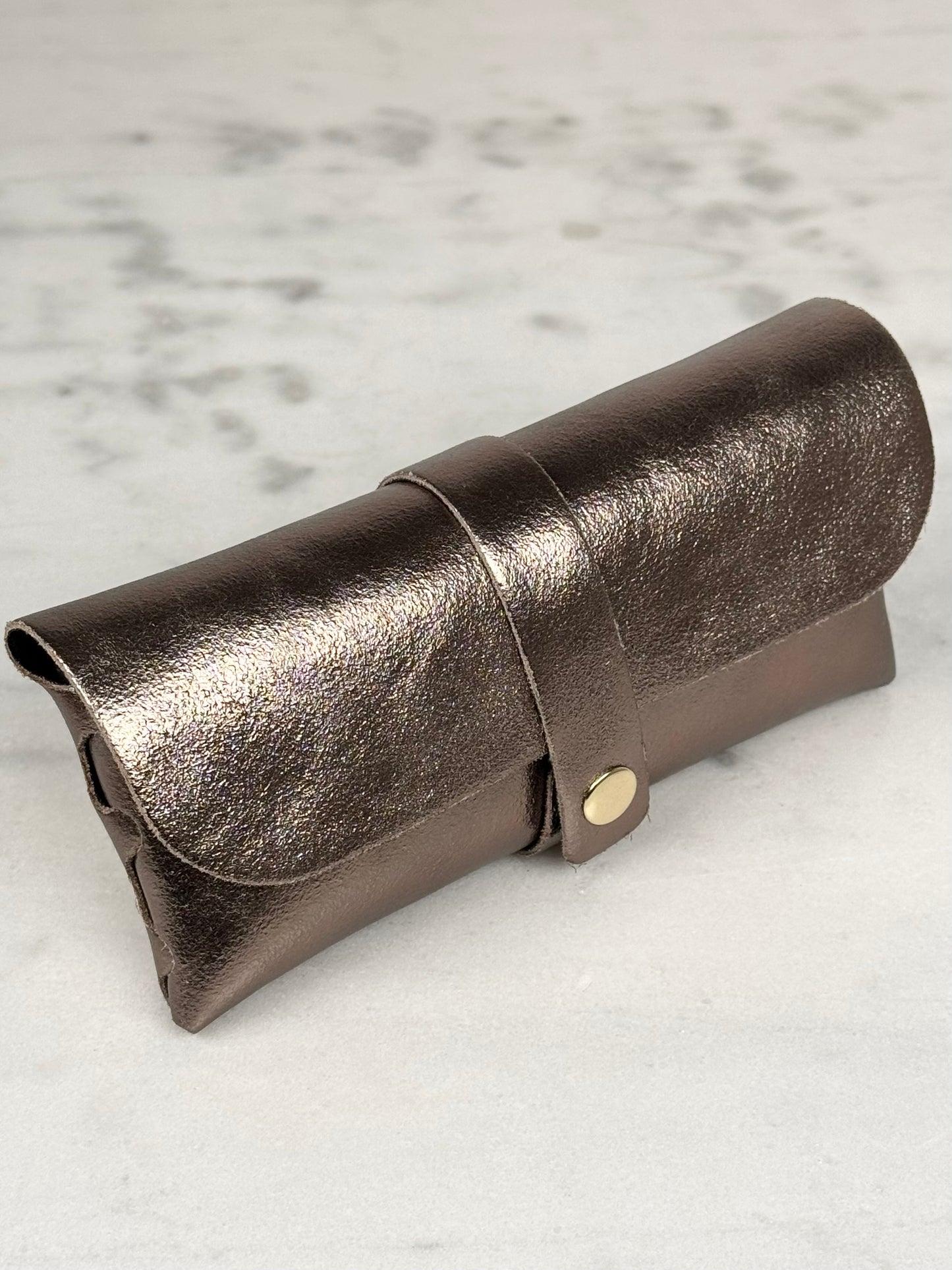 Étui lunette Bronze (fermeture aimant)