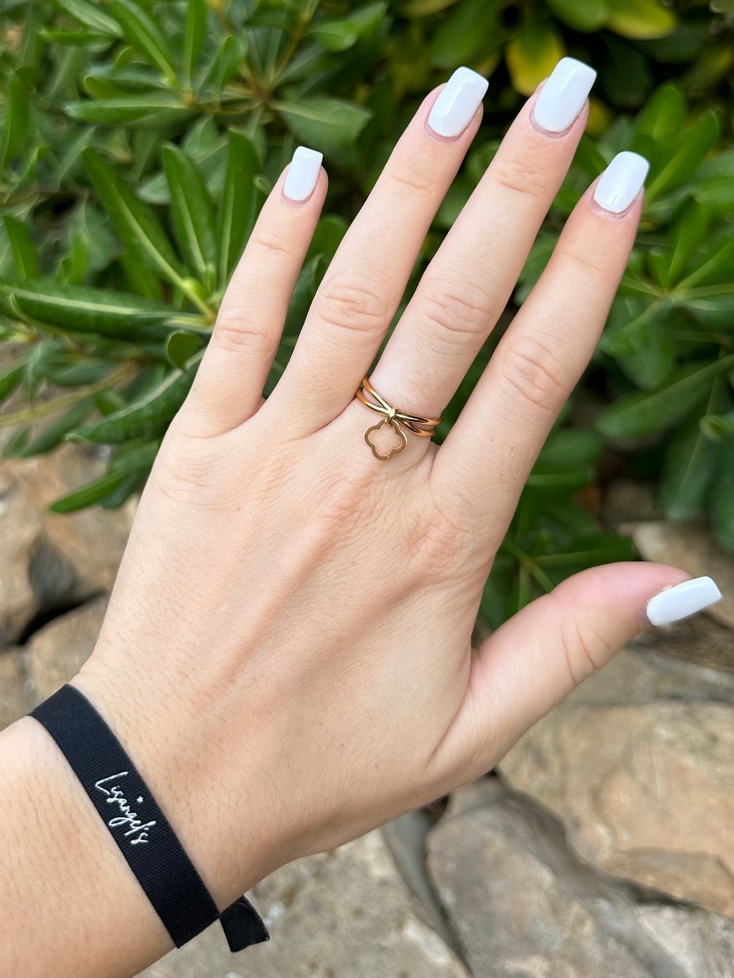 Bague Amandine doré