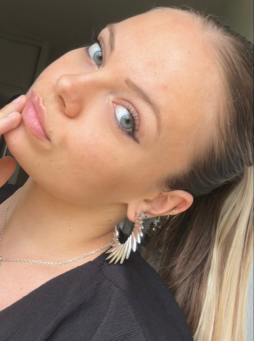 Boucles d'oreilles Angel Argenté