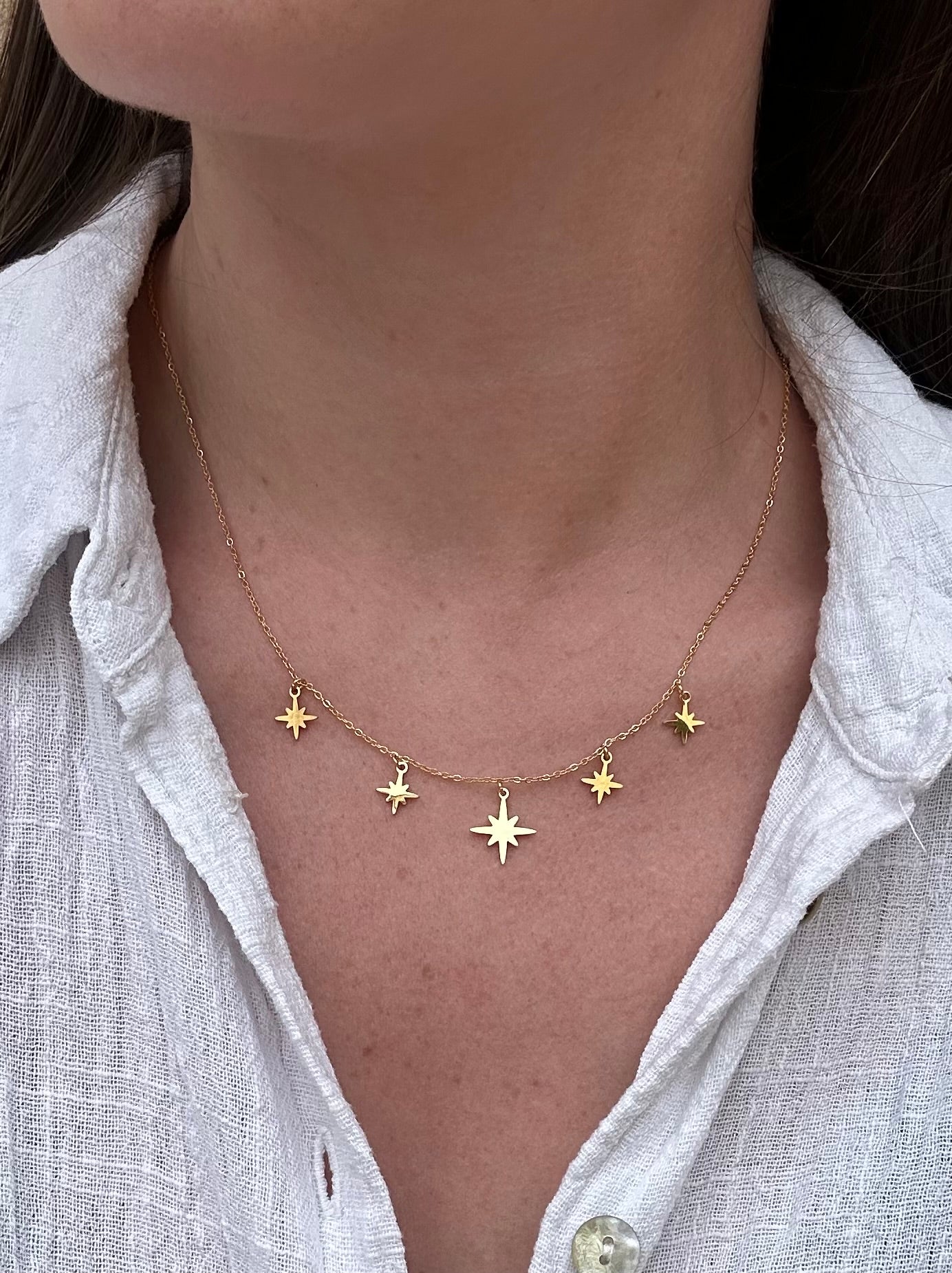 Collier Charlène Doré