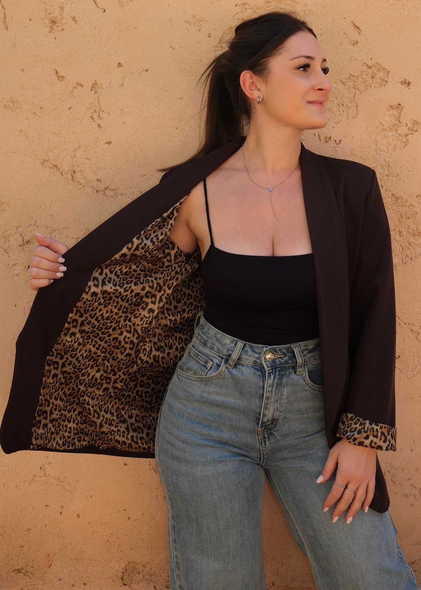 Veste Blazer Chocolat (PRÉCOMMANDE)