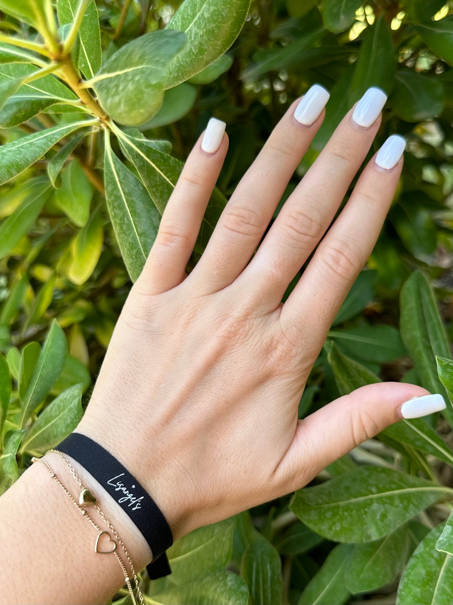 Bracelet Cœur double doré