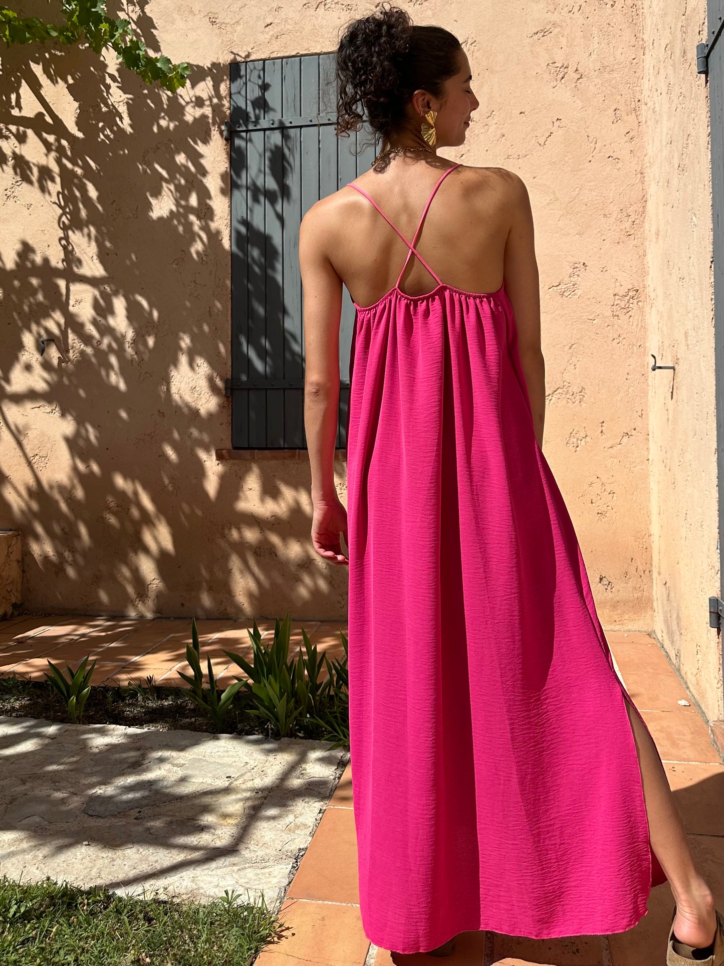 Robe Fushia fluide