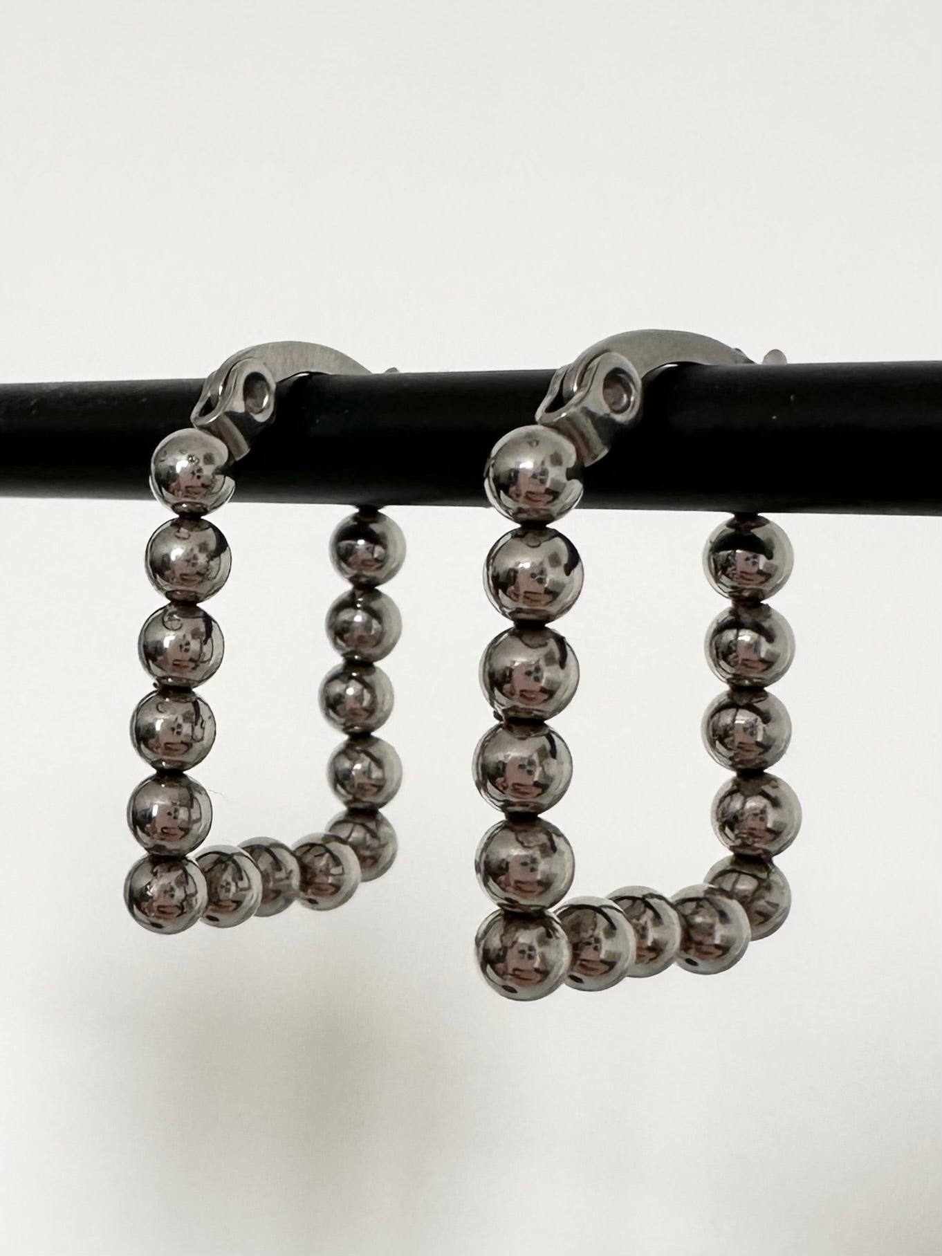 Boucles d'oreilles Dorothée argenté