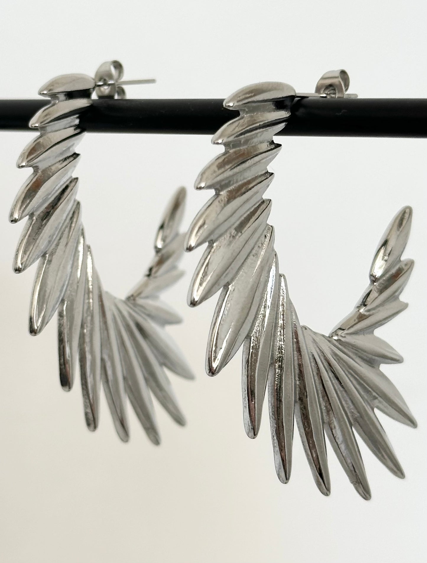 Boucles d'oreilles Angel Argenté