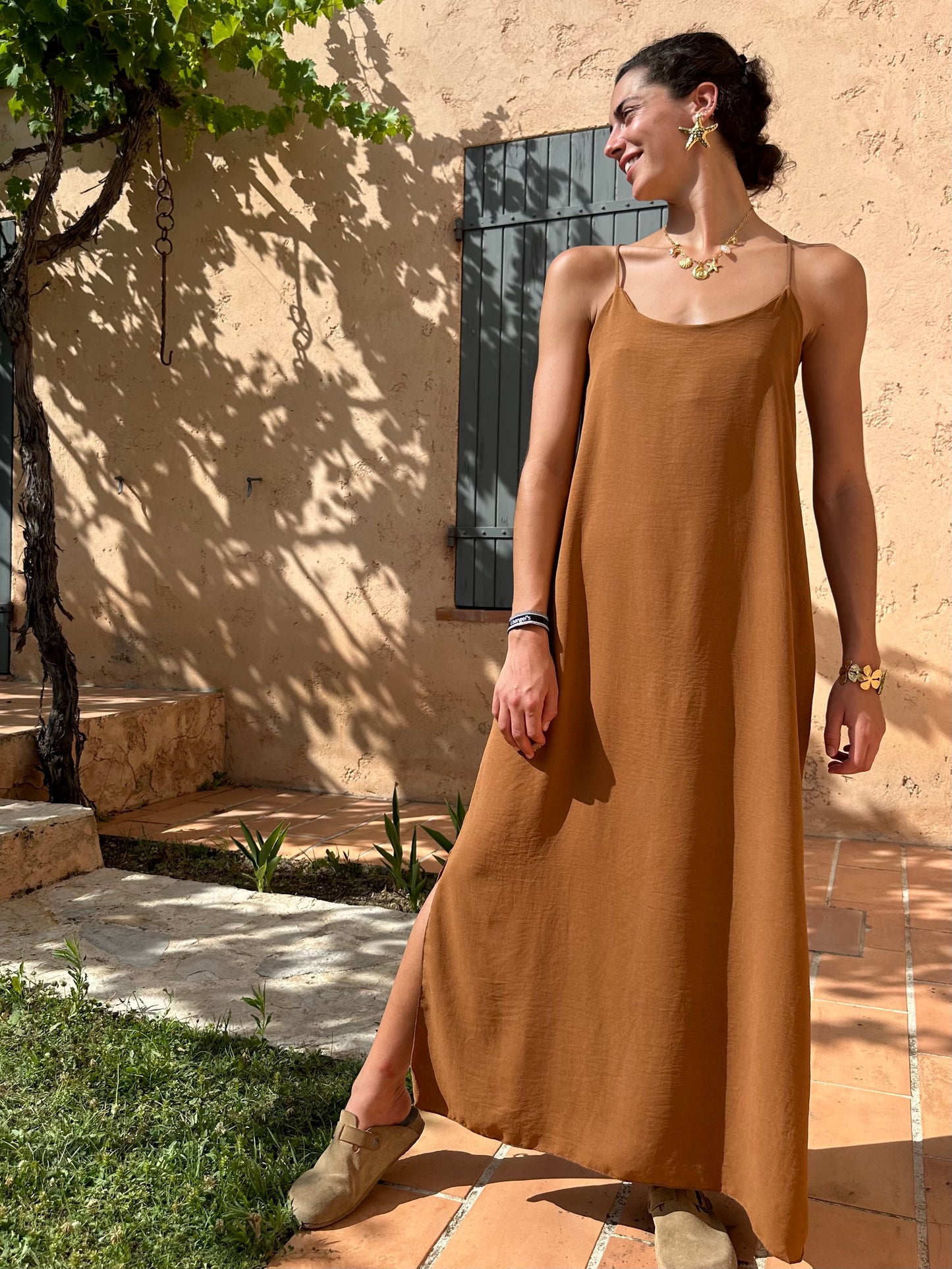 Robe Chocolat fluide