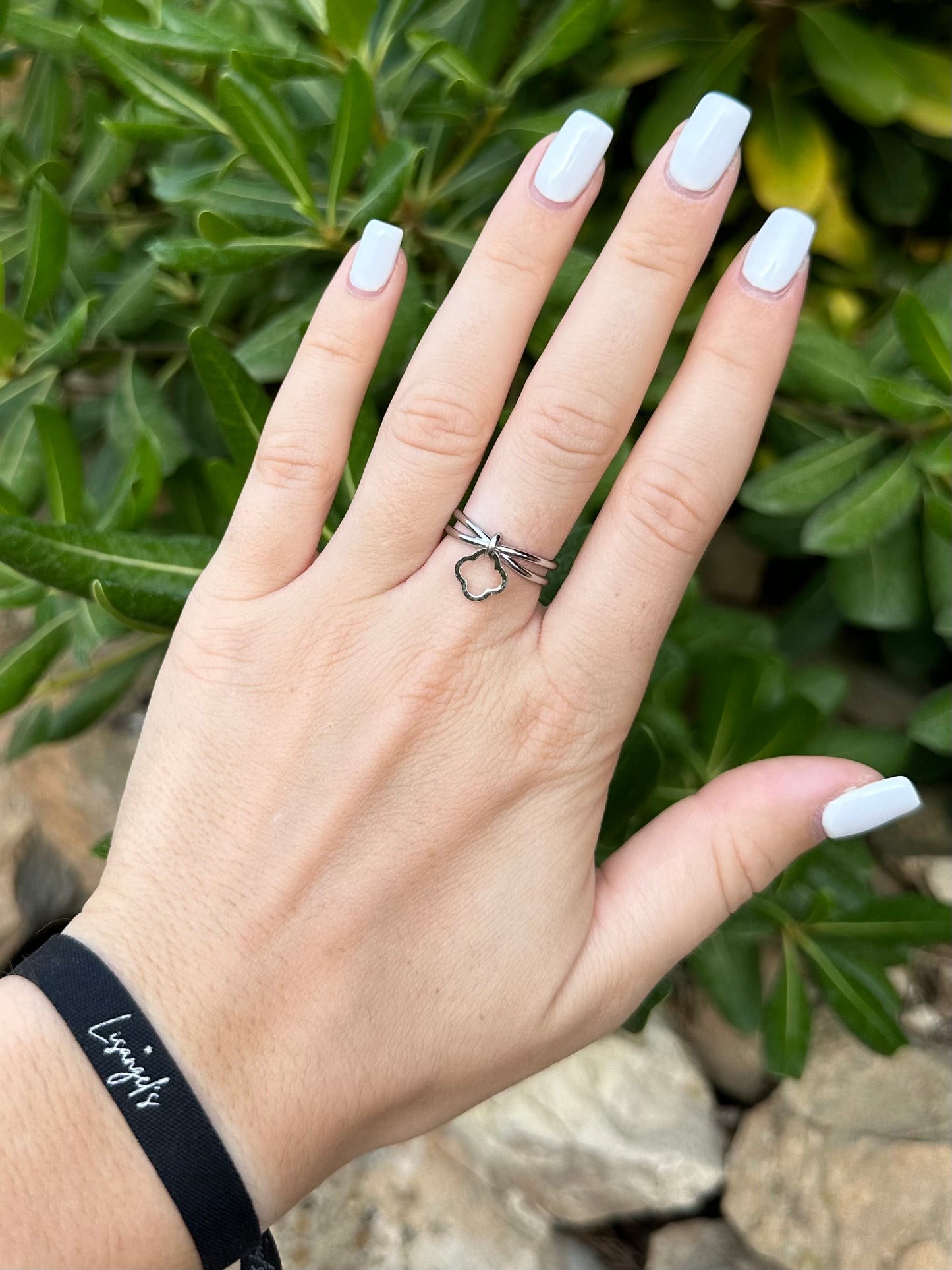 Bague Amandine argenté