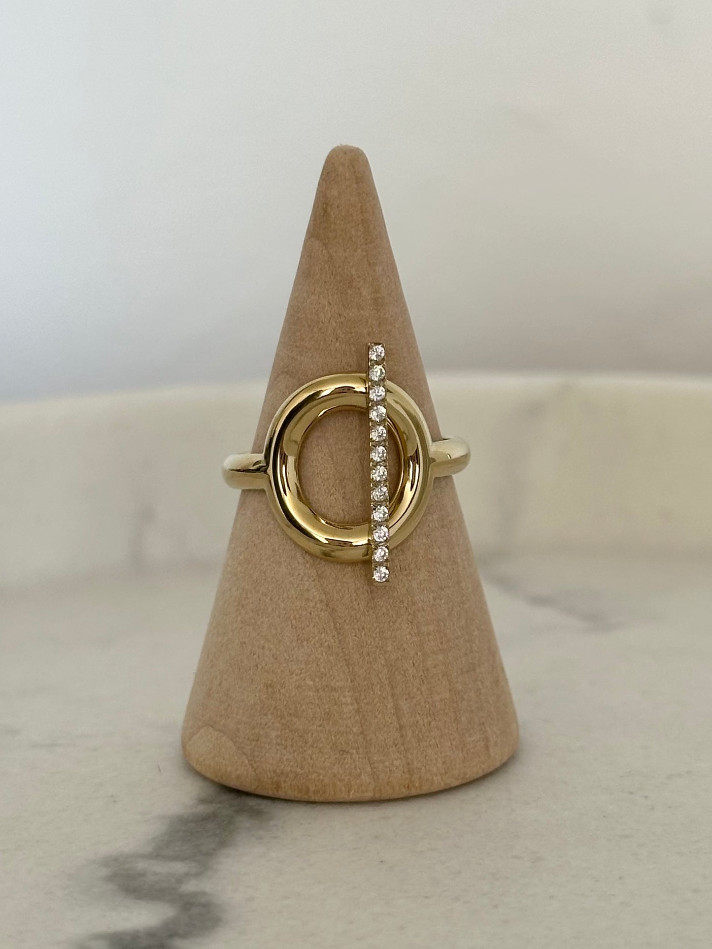 Bague Jennifer doré