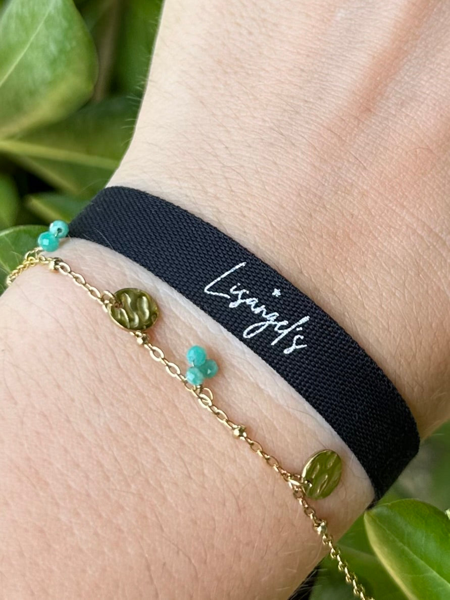 Bracelet Lizon vert