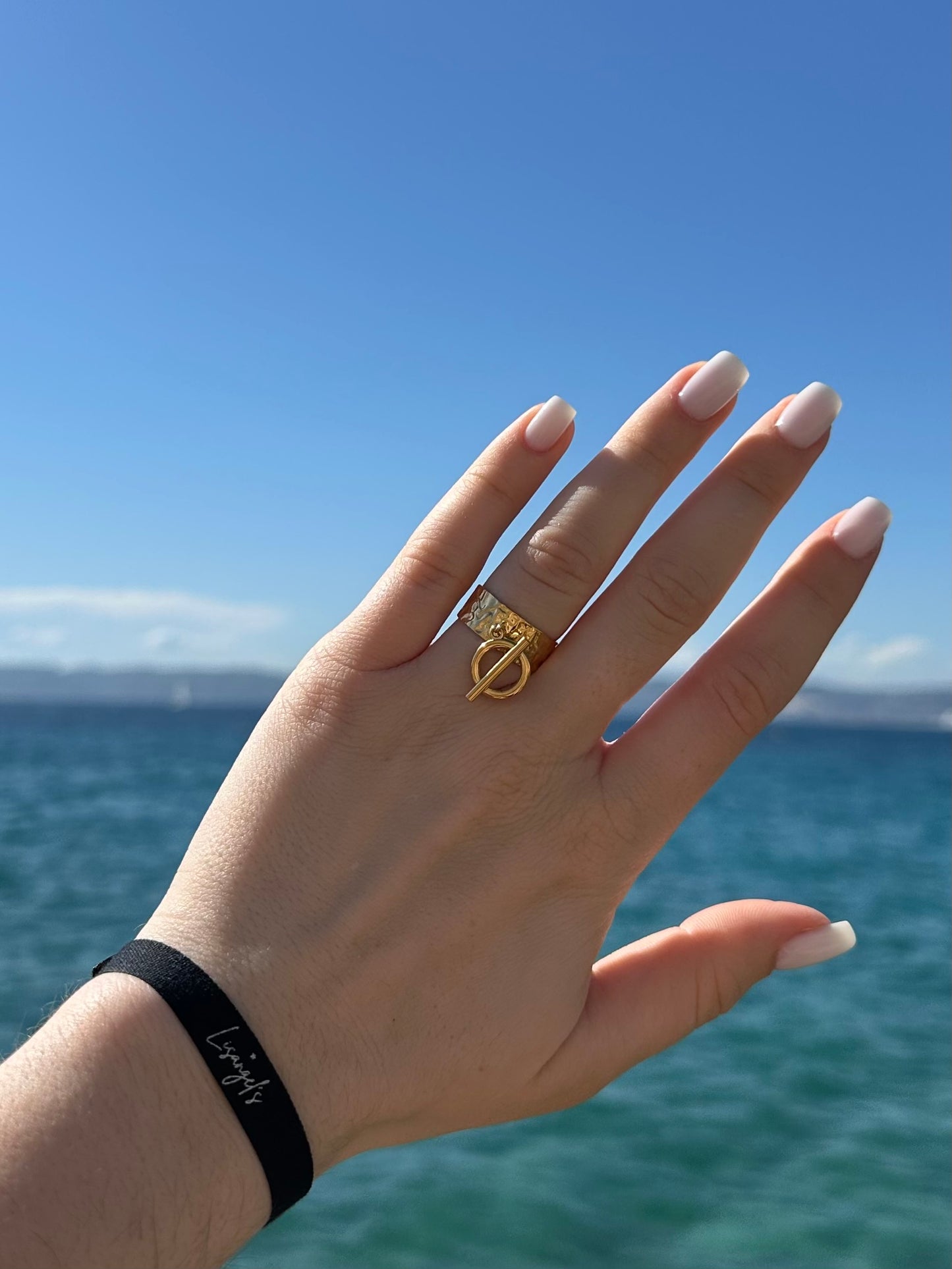 Bague Audrey Doré