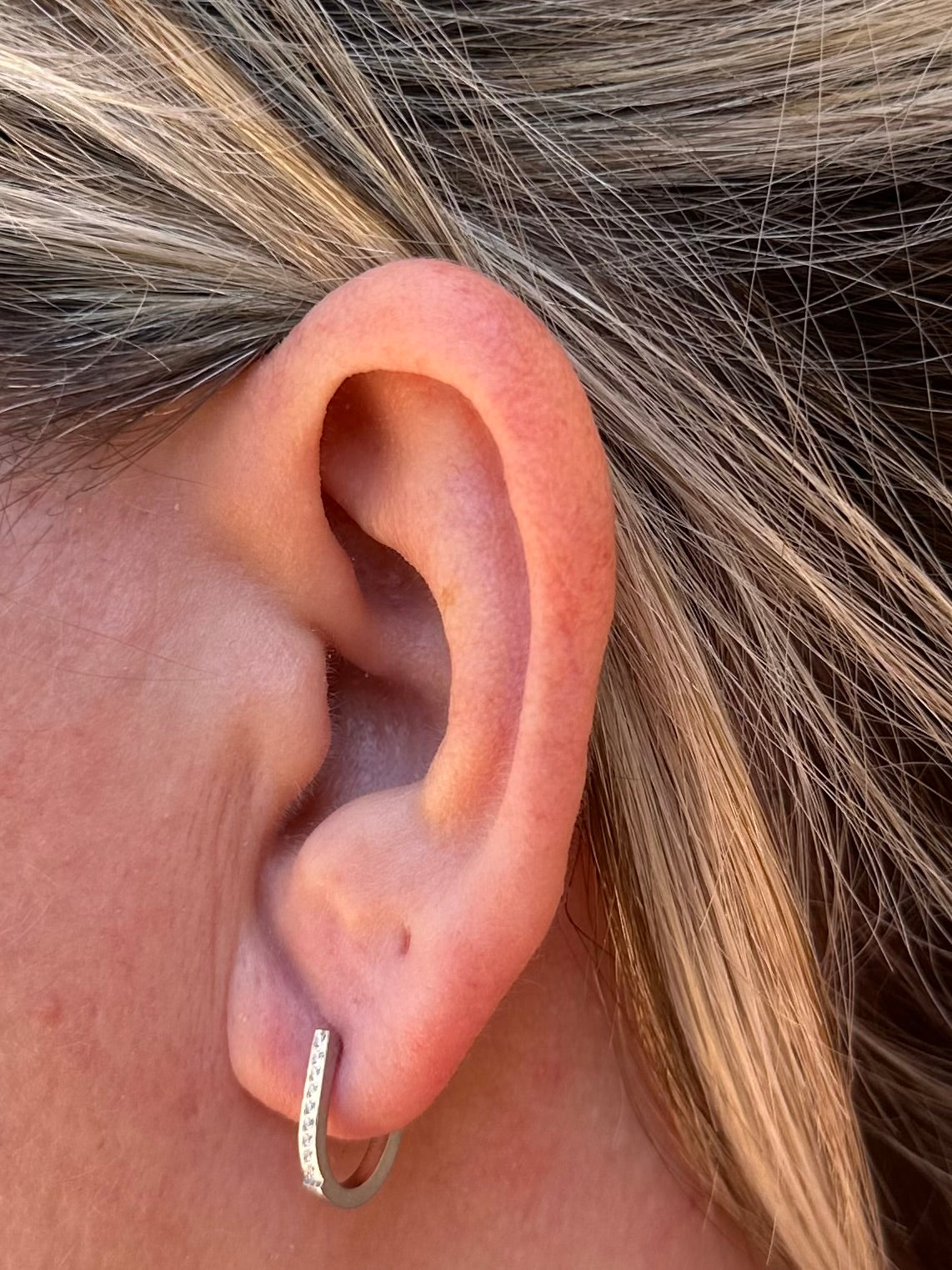 Boucles d'oreilles Patricia argenté