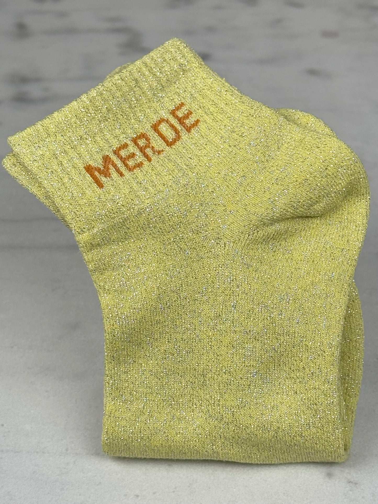 Chaussette « Merde »