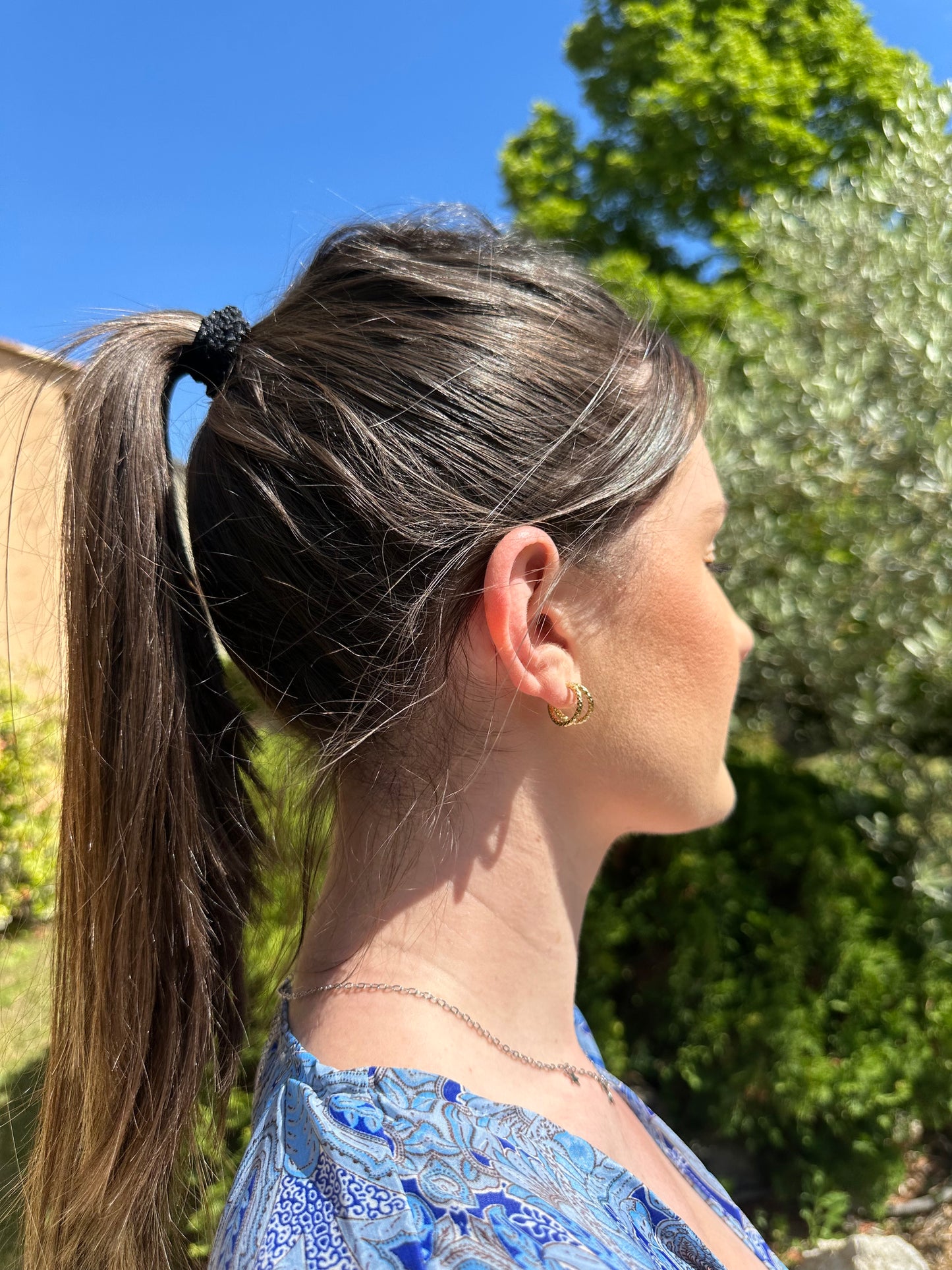 Boucles d'oreilles Lisouille Doré