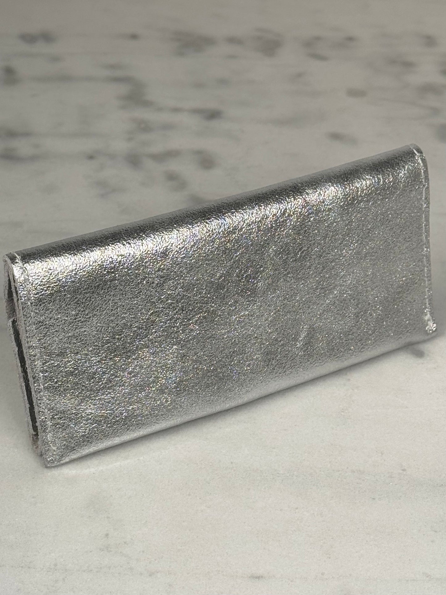 Pochette bijoux Argenté