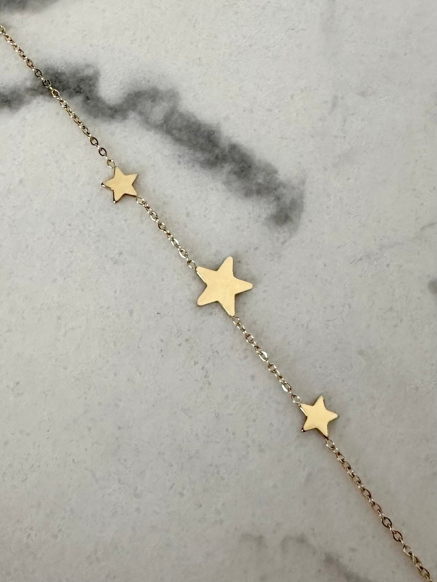 Bracelet Étoile Doré