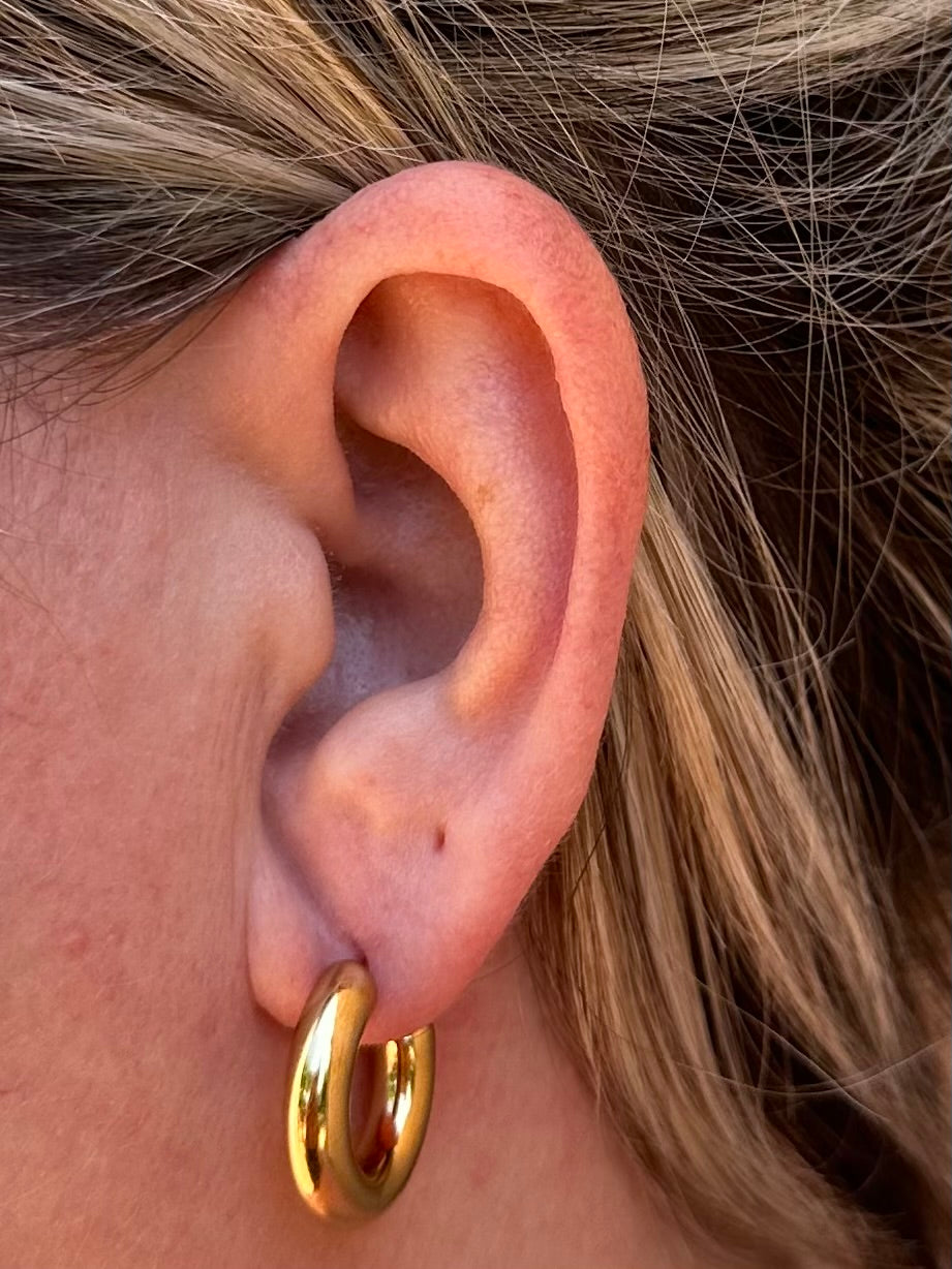 Boucles d'oreilles Emma doré