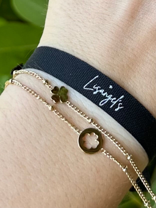 Bracelet Camille double doré