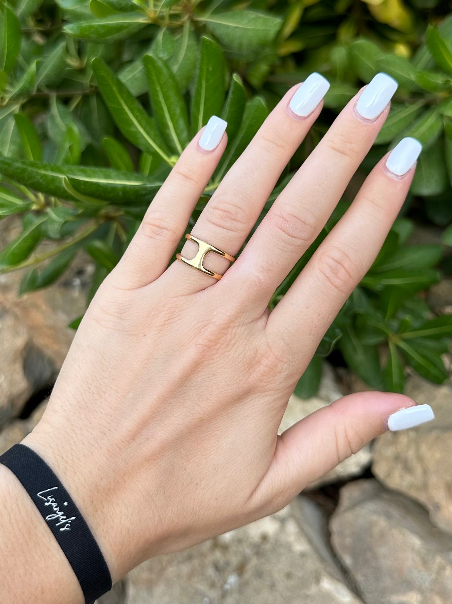 Bague Roxane doré