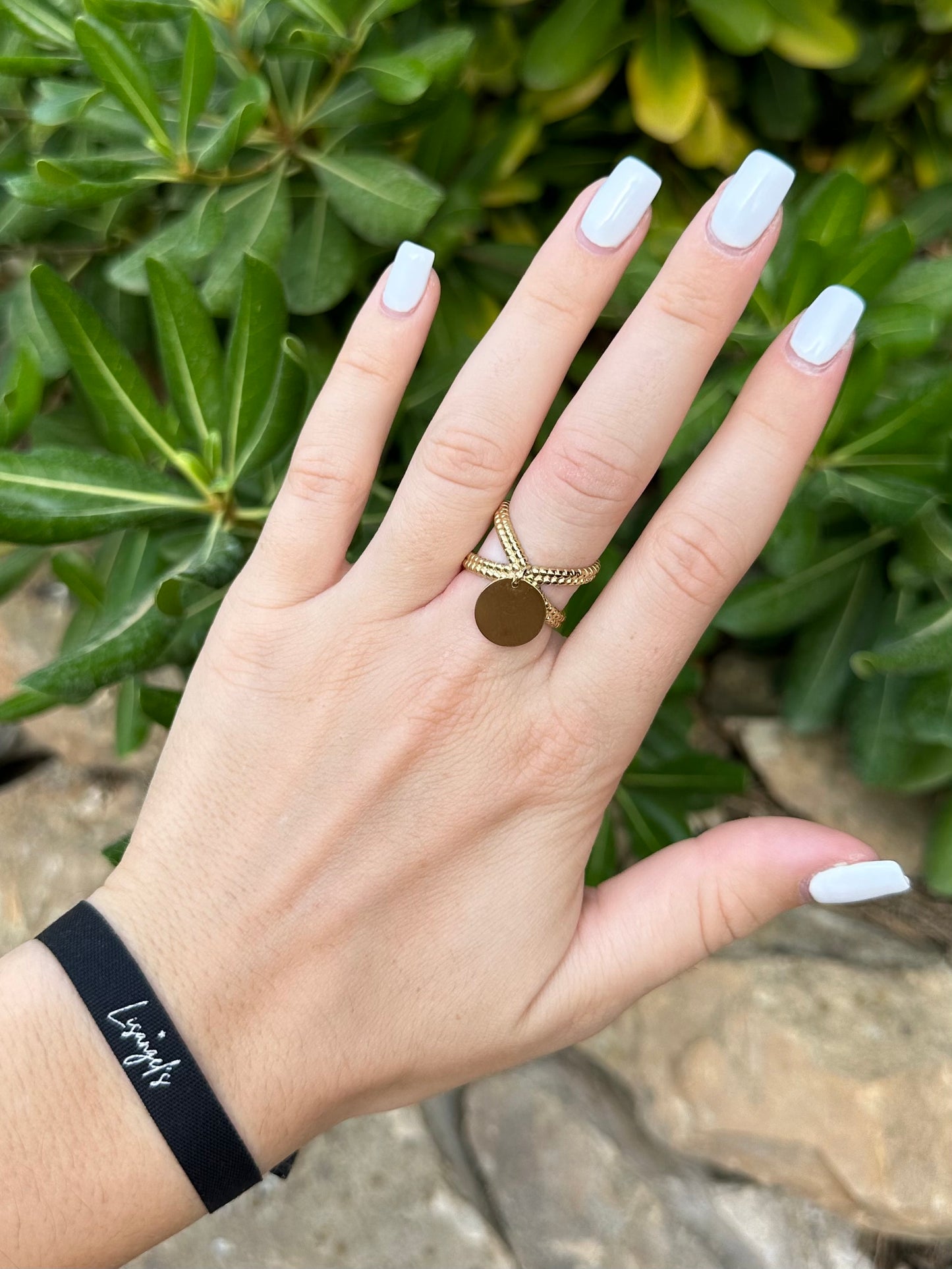 Bague Andréa doré