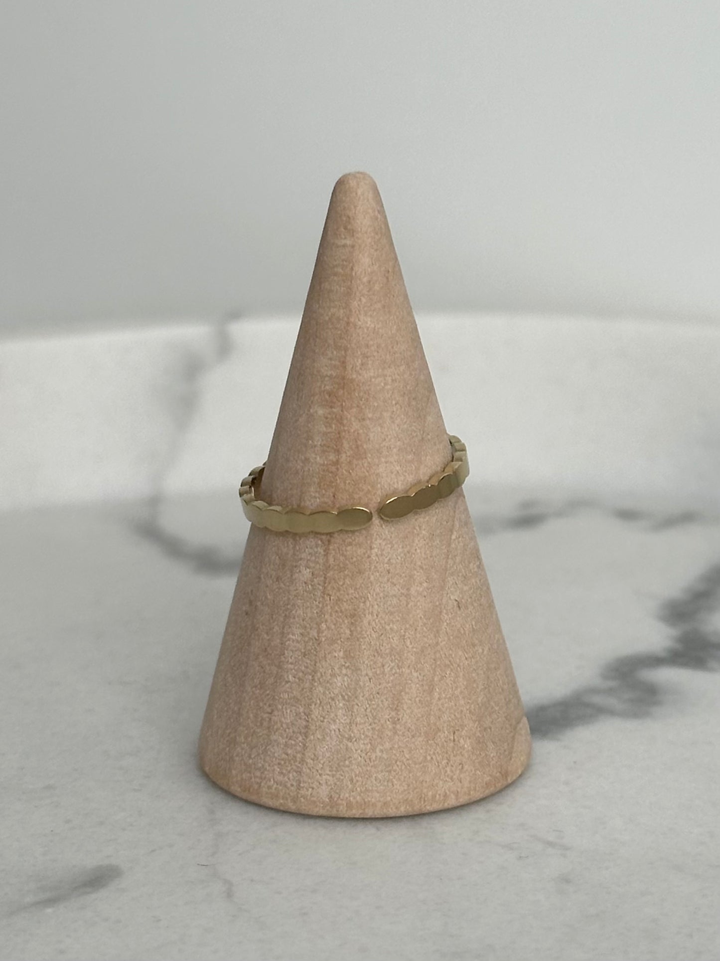 Bague doré