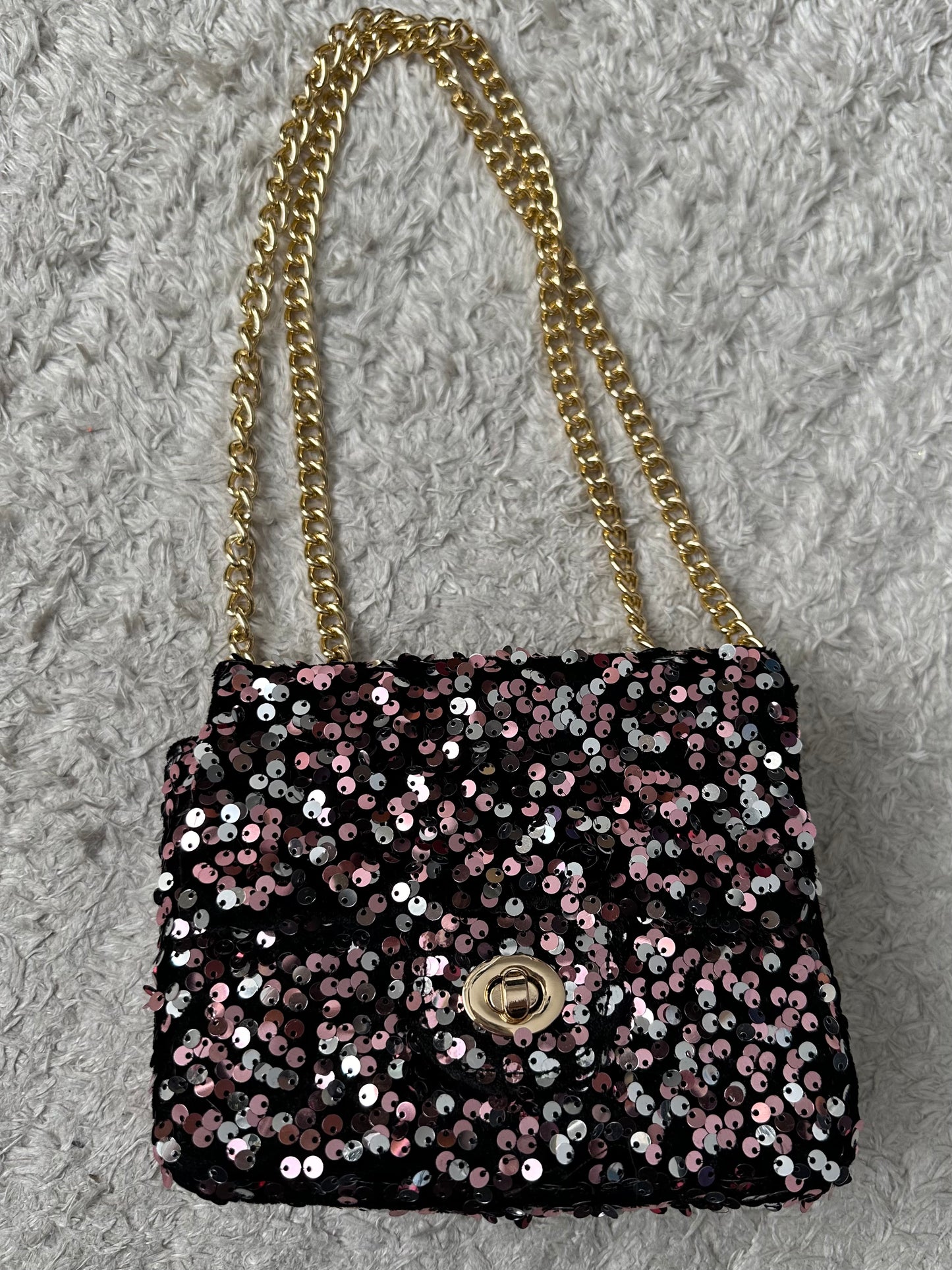 Sac Rose Sequin