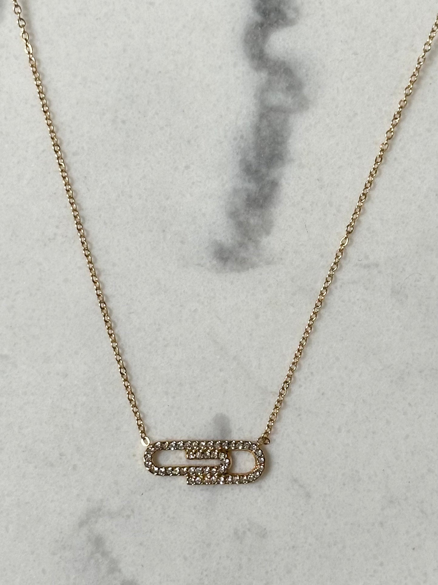 Collier Anne Sophie doré
