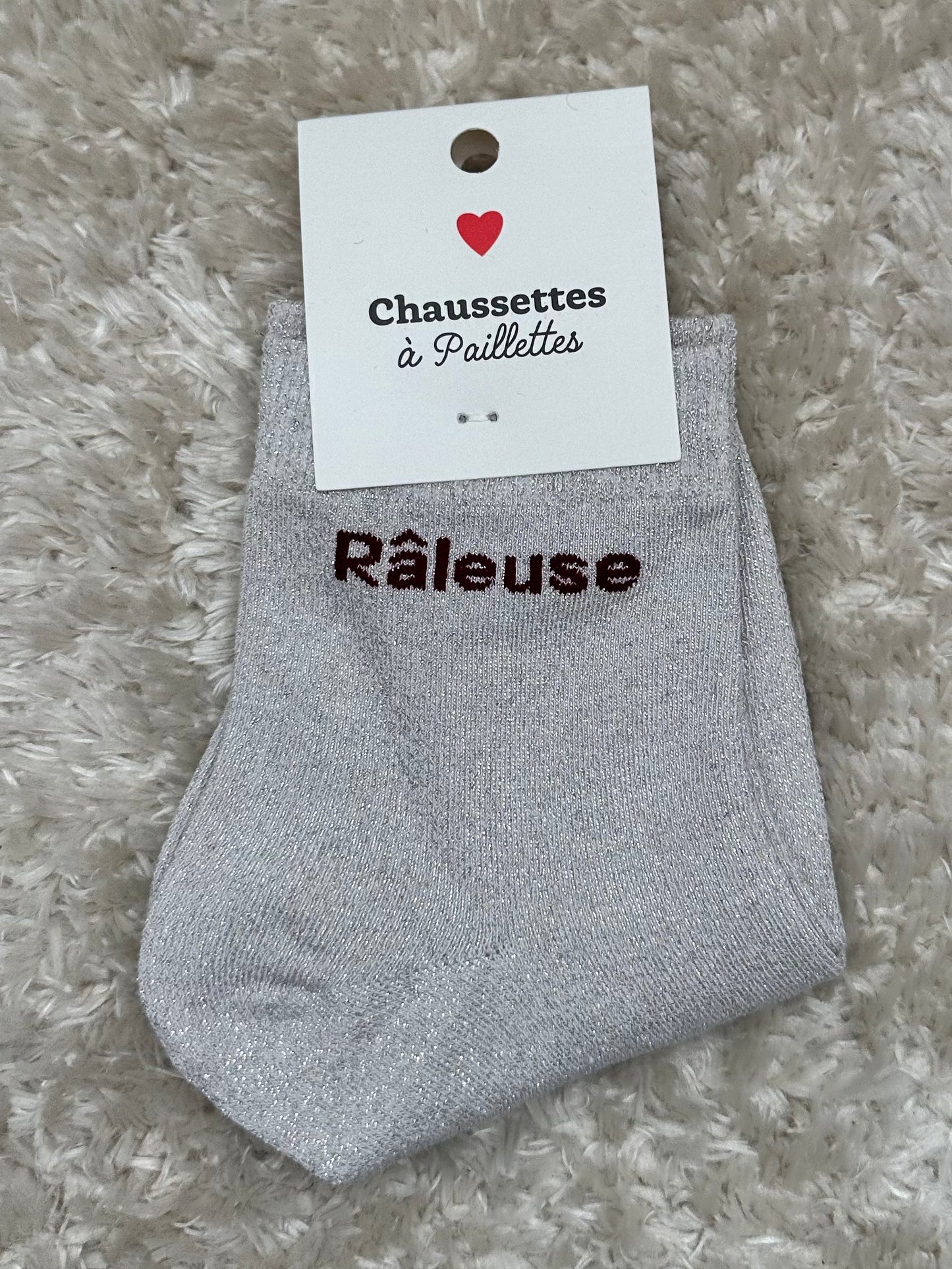 Chaussette « Râleuse » Brillante