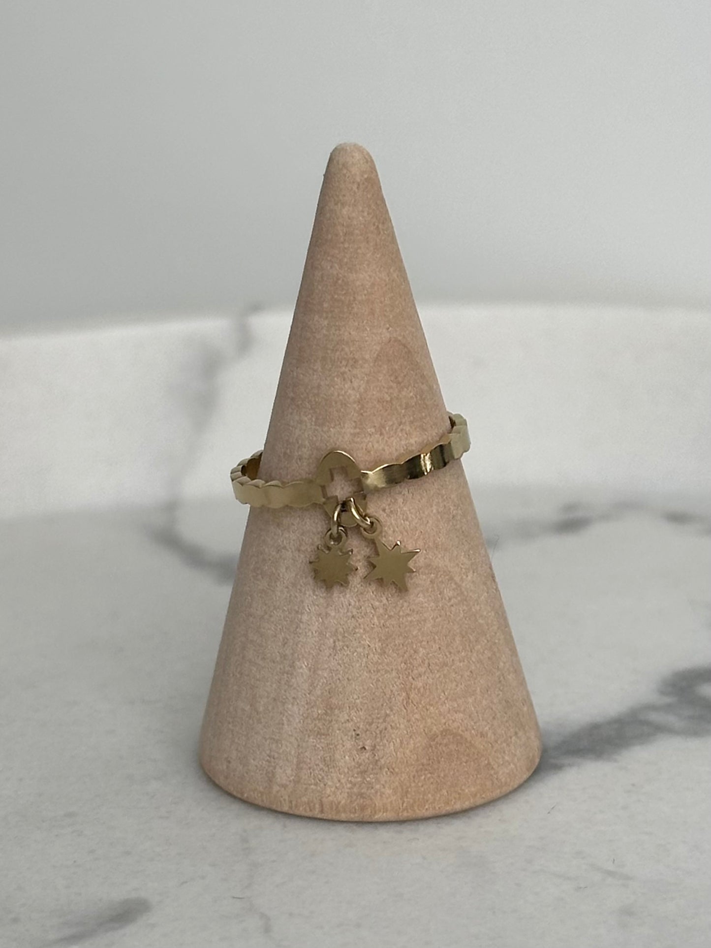 Bague doré