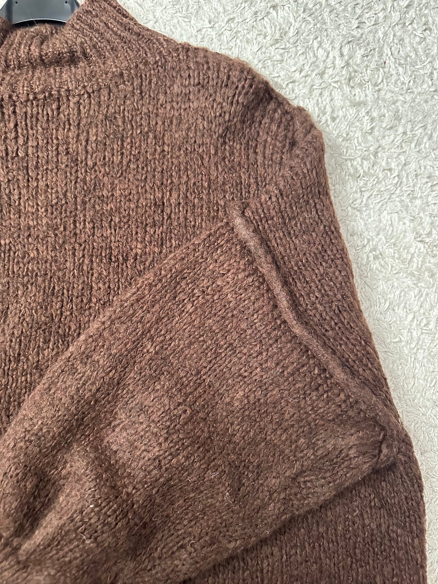 Pull Marron chocolat