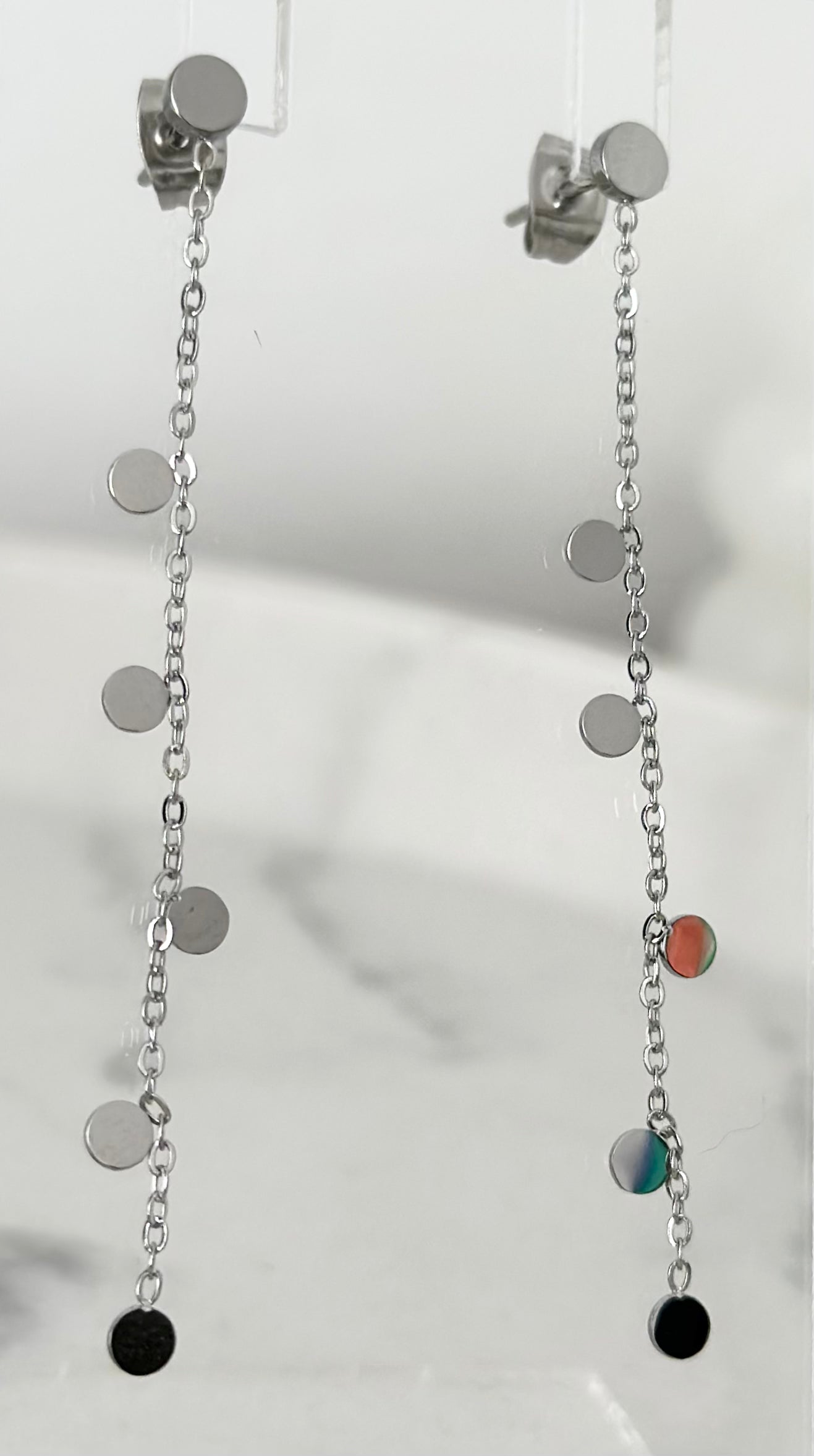 Boucles d'oreilles Chloé Argenté