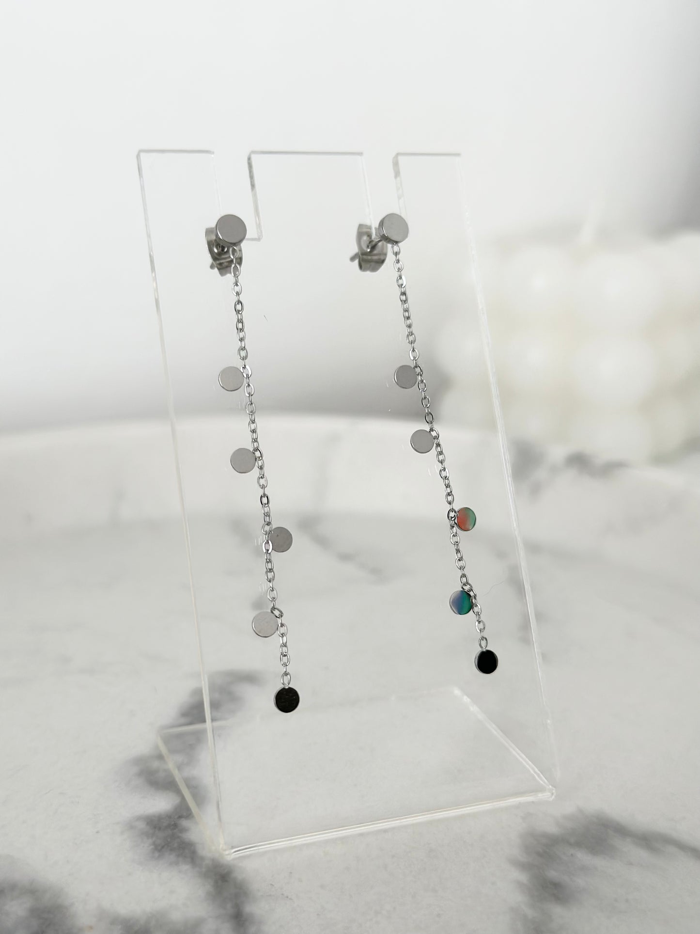 Boucles d'oreilles Chloé Argenté