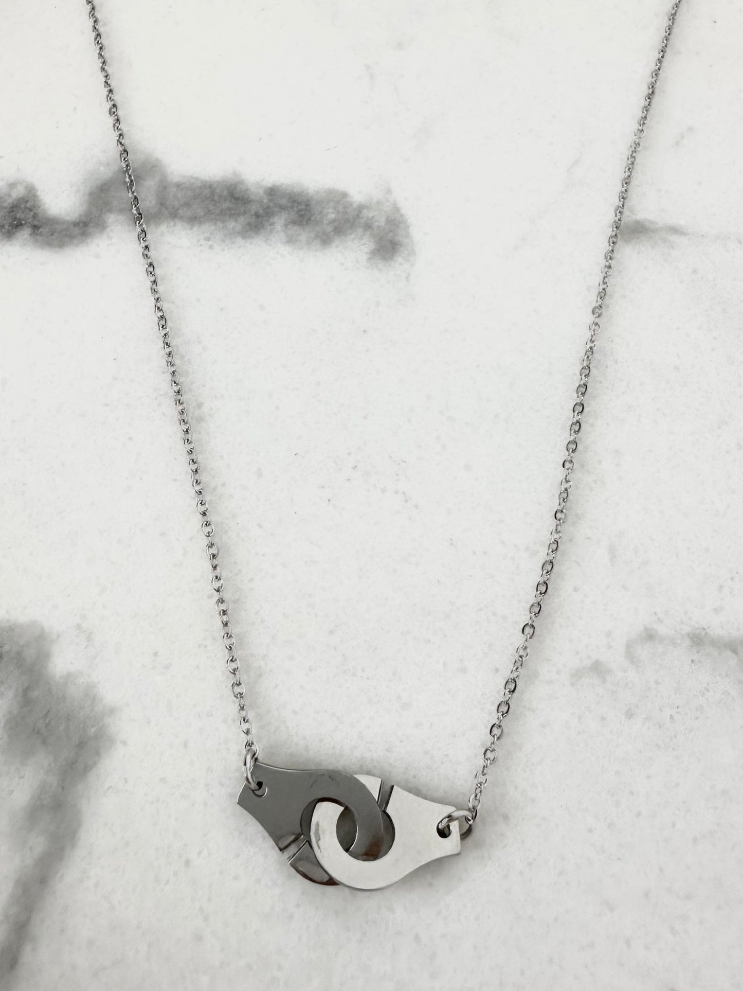 Collier Menottes Argenté