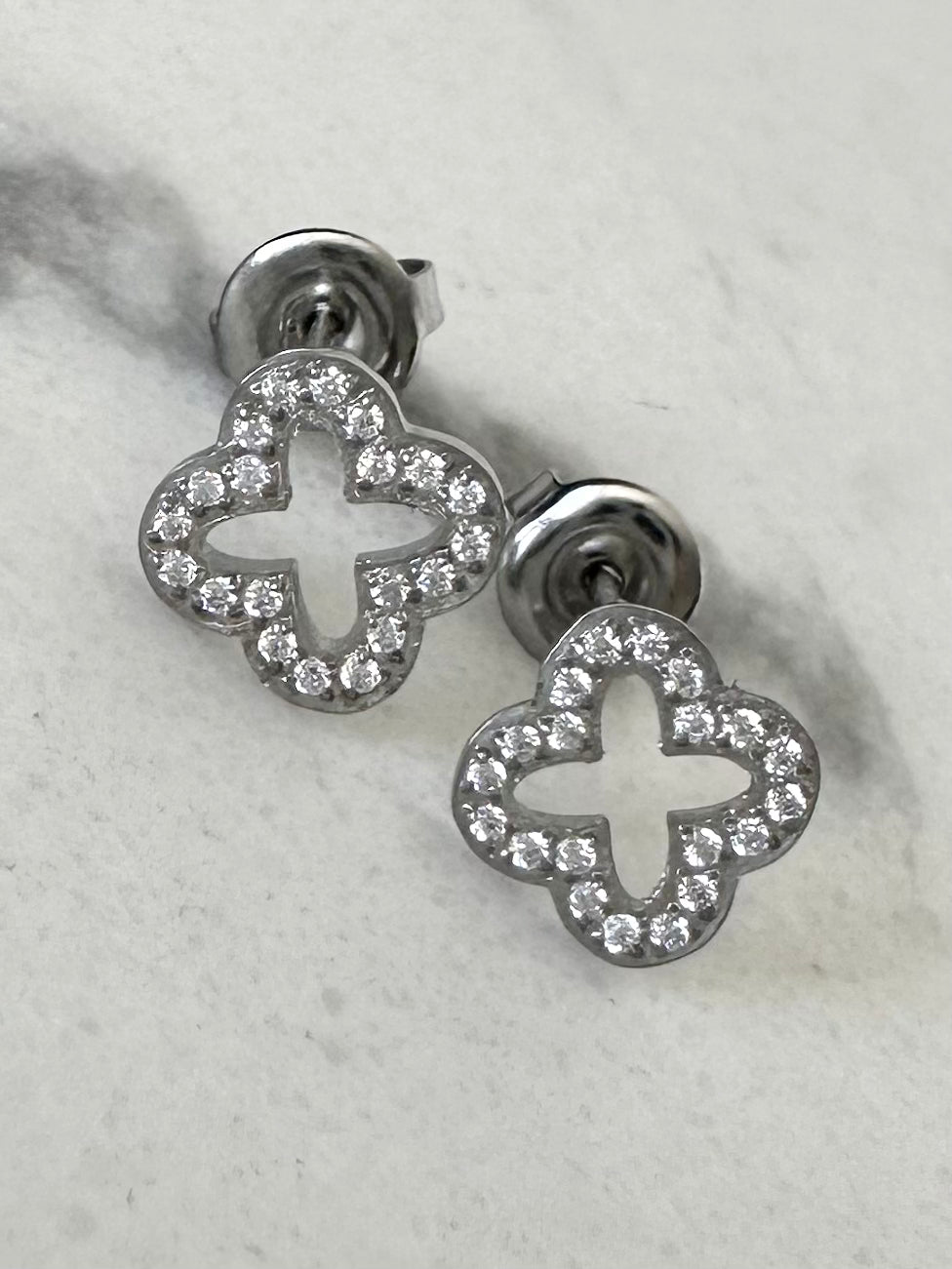 Boucles d'oreilles Cloe Argenté