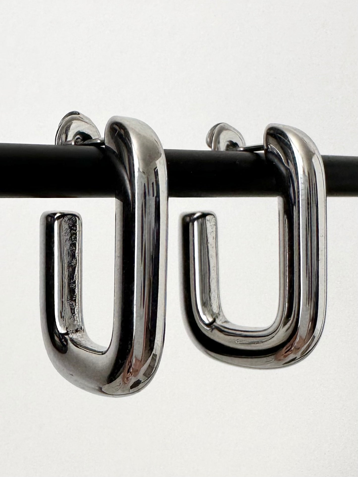 Boucles d'oreilles Lorette argenté