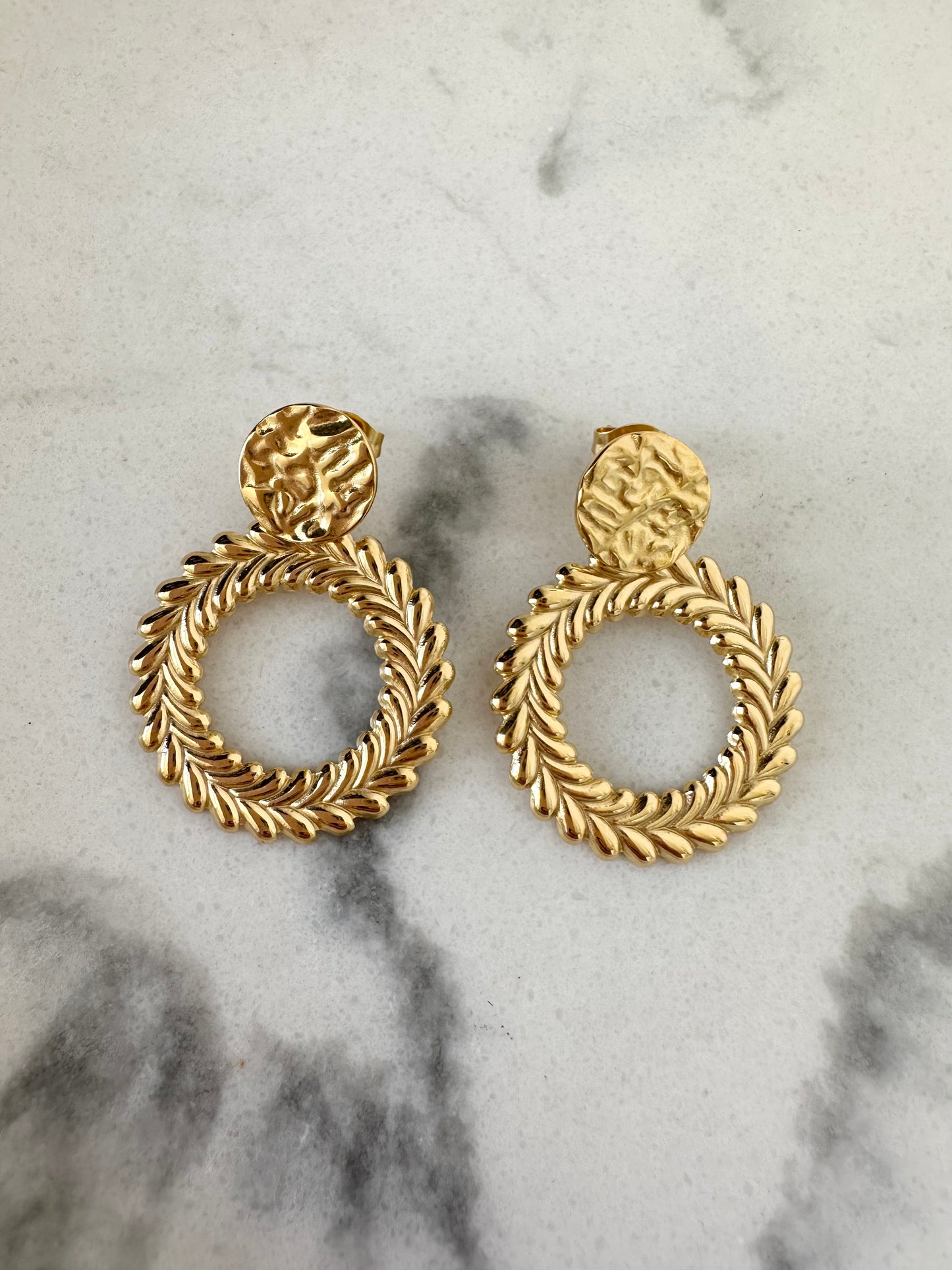 Boucles d'oreilles Margot Doré