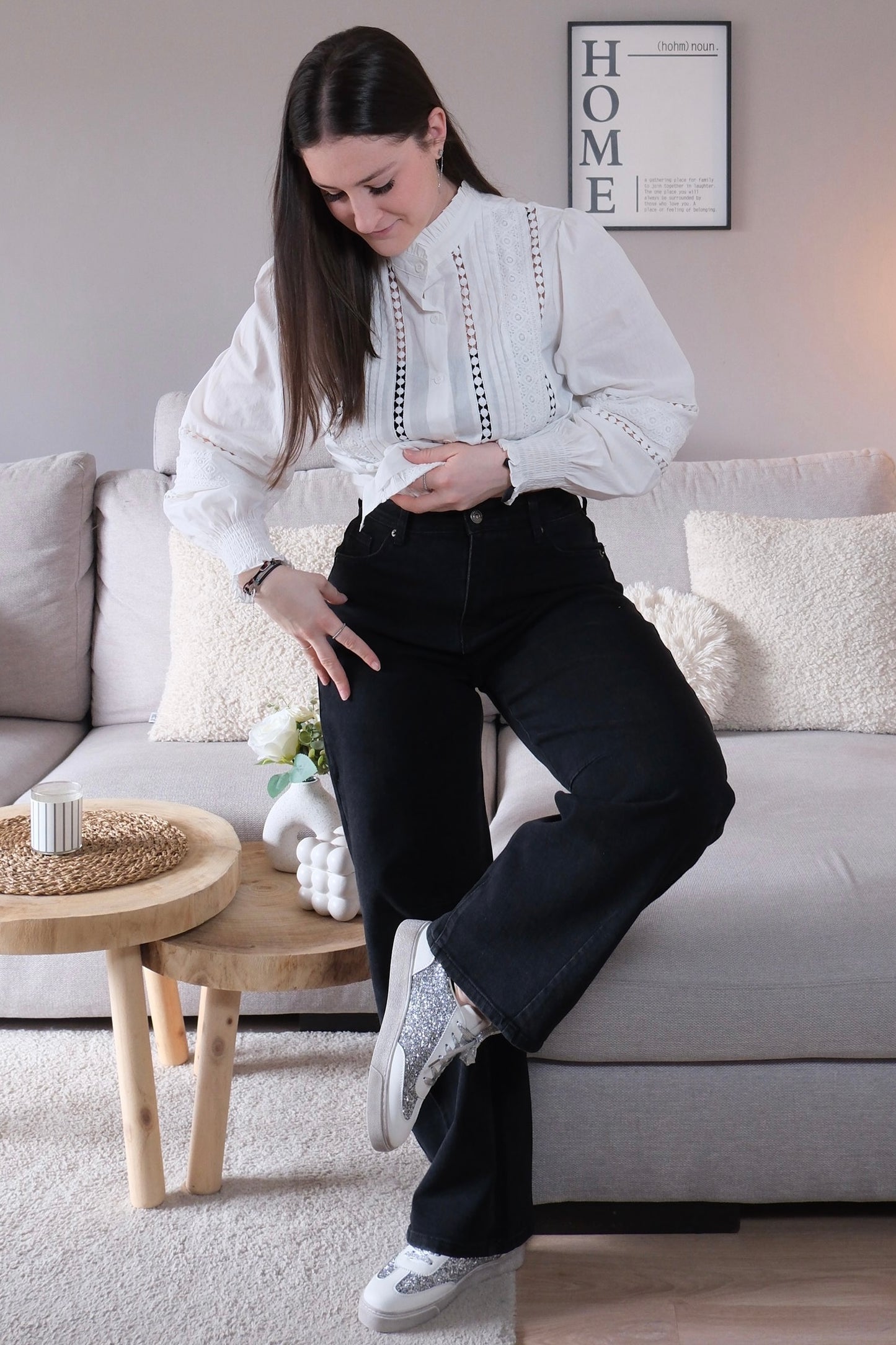 Jean Balloon Fit Noir