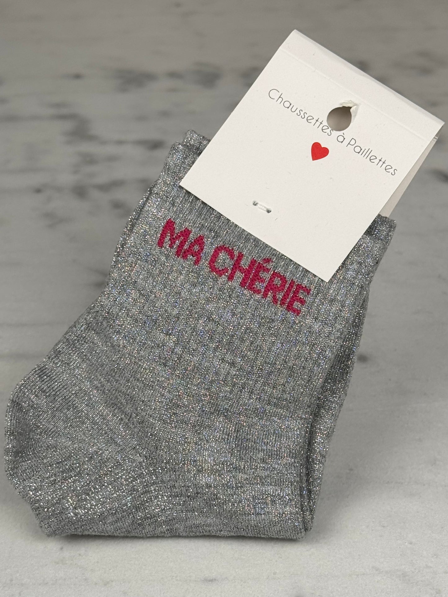 Chaussette « Ma chérie »