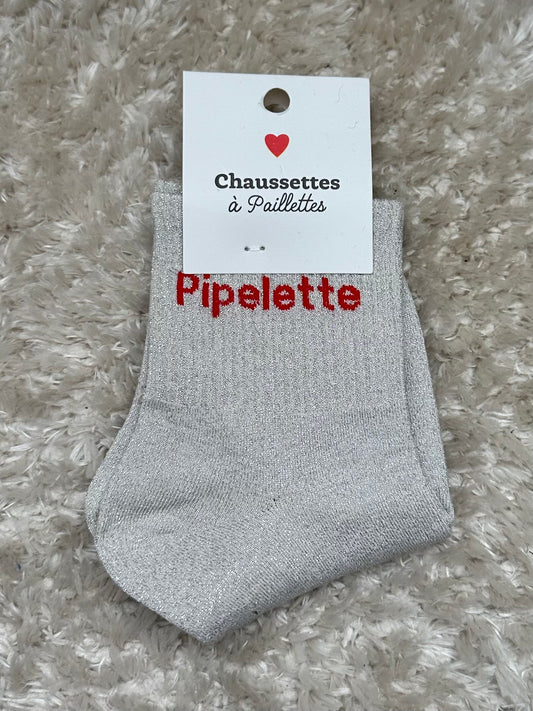Chaussette « Pipelette » Brillante