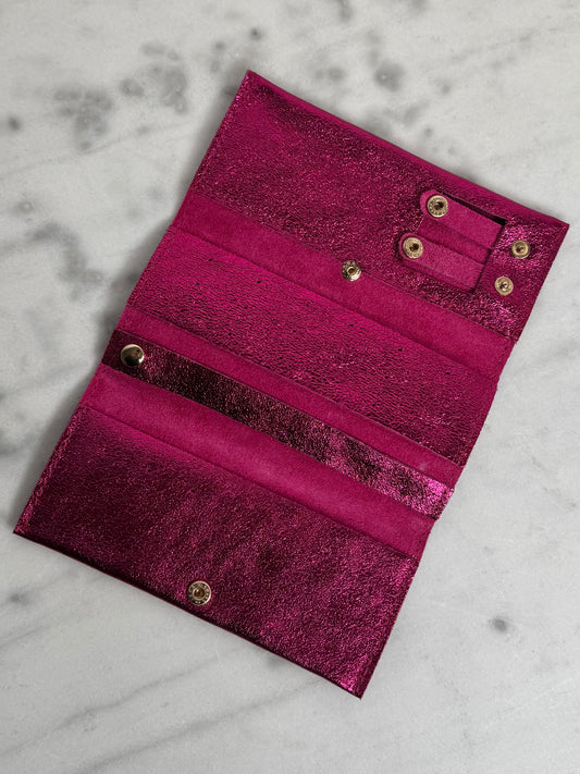Pochette bijoux Rose
