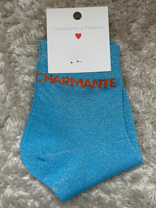 Chaussette « Charmante » Brillante