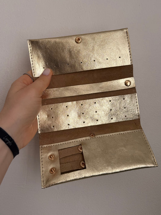 Pochette bijoux Or