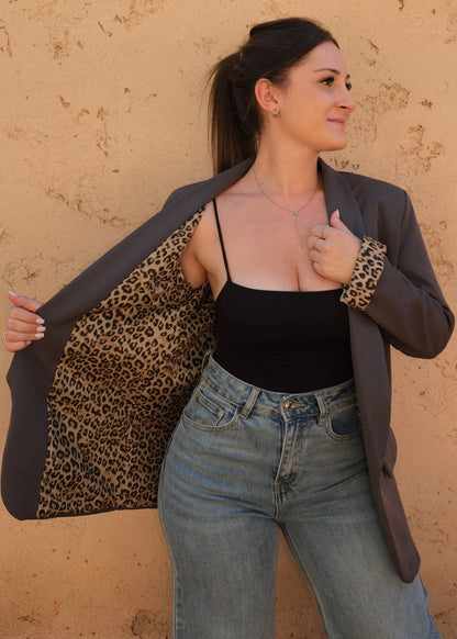Veste Blazer Grise