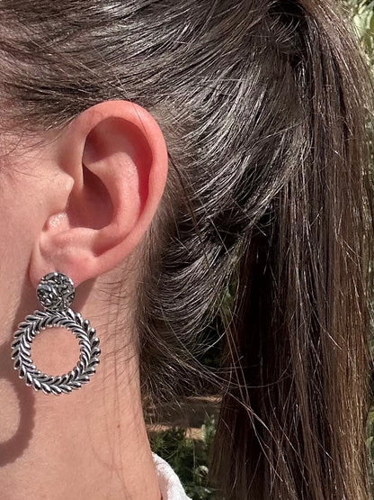 Boucles d'oreilles Margot Argenté