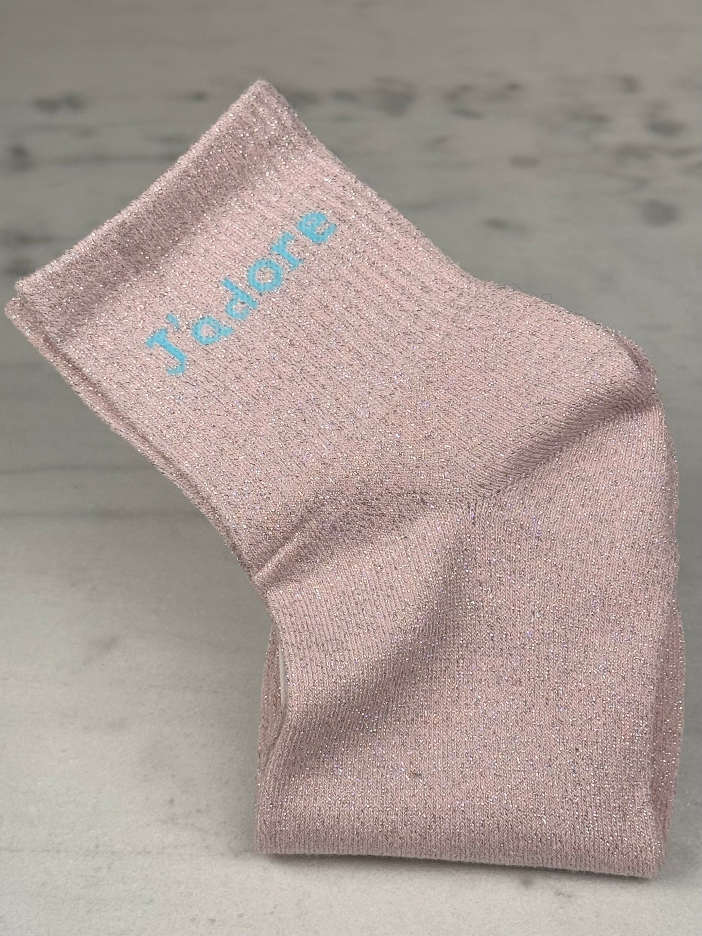 Chaussette « J’adore »
