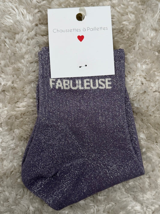 Chaussette « Fabuleuse » Brillante